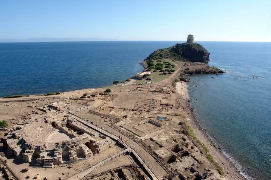 Sa Caladroxa Villa Villa San Pietro Luaran gambar